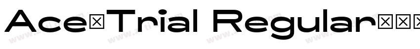 Ace_Trial Regular字体转换